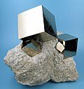Raw Pyrite Cluster